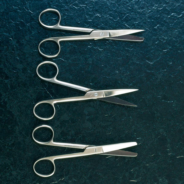 SERVOPRAX Chirurgische Scheren 14,5 cm gerade