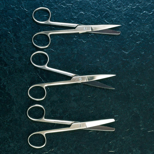 SERVOPRAX Surgical scissors 14.5 cm straight