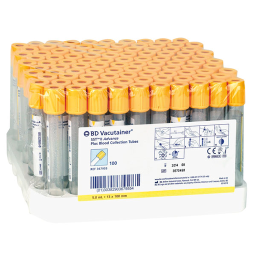 BD Vacutainer SST Advance Röhrchen, gold