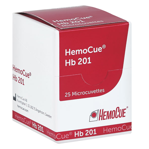 HEMOCUE Hemoglobin 201 Mikroküvetten