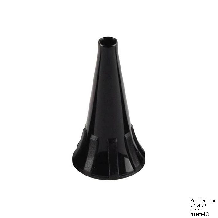RIESTER Einmal-Ohrtrichter für e-scope Ø 4 mm, schwarz