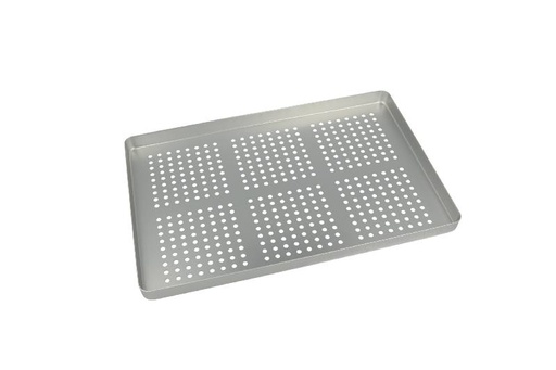EURONDA Normtray Boden aus Aluminium 18 x 28 cm gelocht