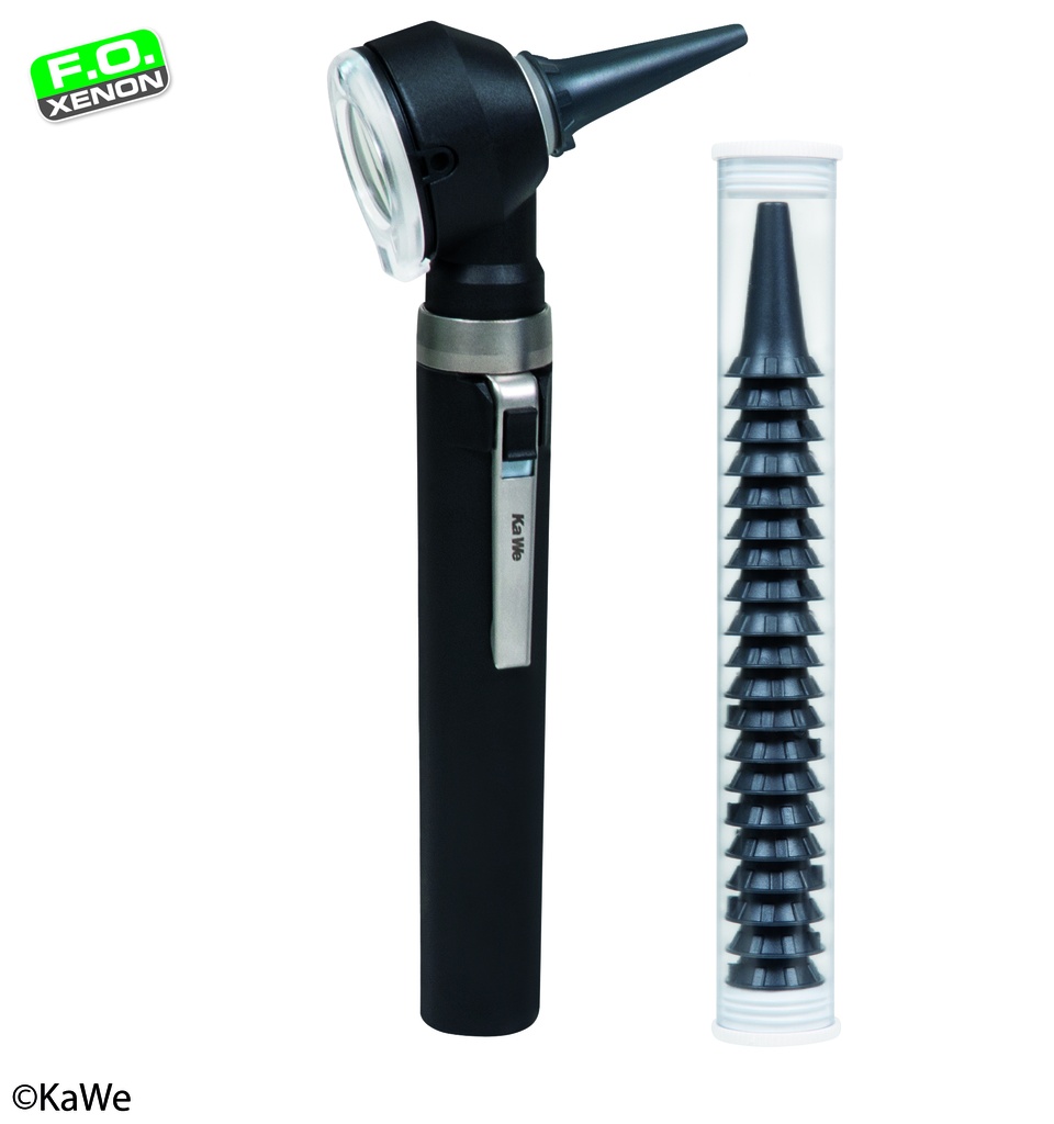 KAWE PICCOLIGHT F.O. Otoscope 2.5 V, XL, Handle AA