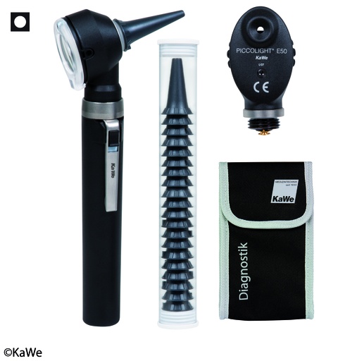 KAWE Otoscope-/Ophthalmoscope Set F.O./E50