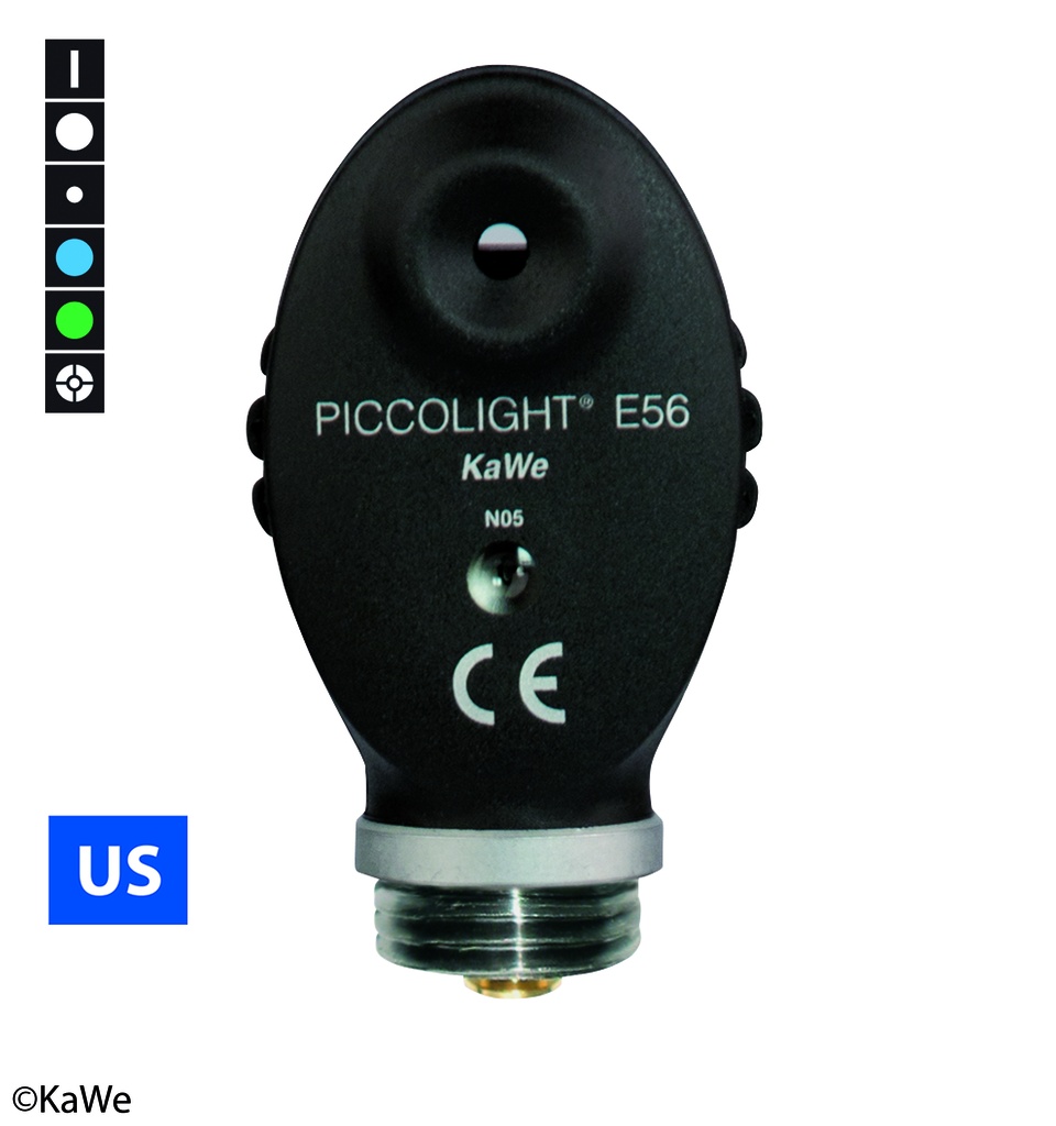 KAWE Kopf inkl. Lampe für PICCOLIGHT E56 (US)