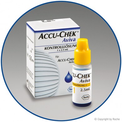 [14625-01] ROCHE Accu-Chek Aviva Kontroll-Lösung, 2,5 ml