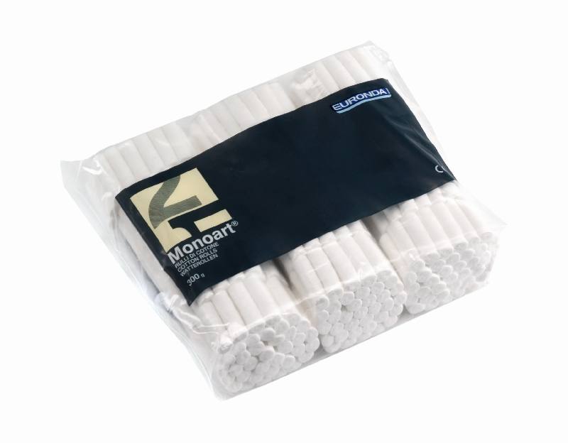 EURONDA Monoart Cotton rolls 300 g bag