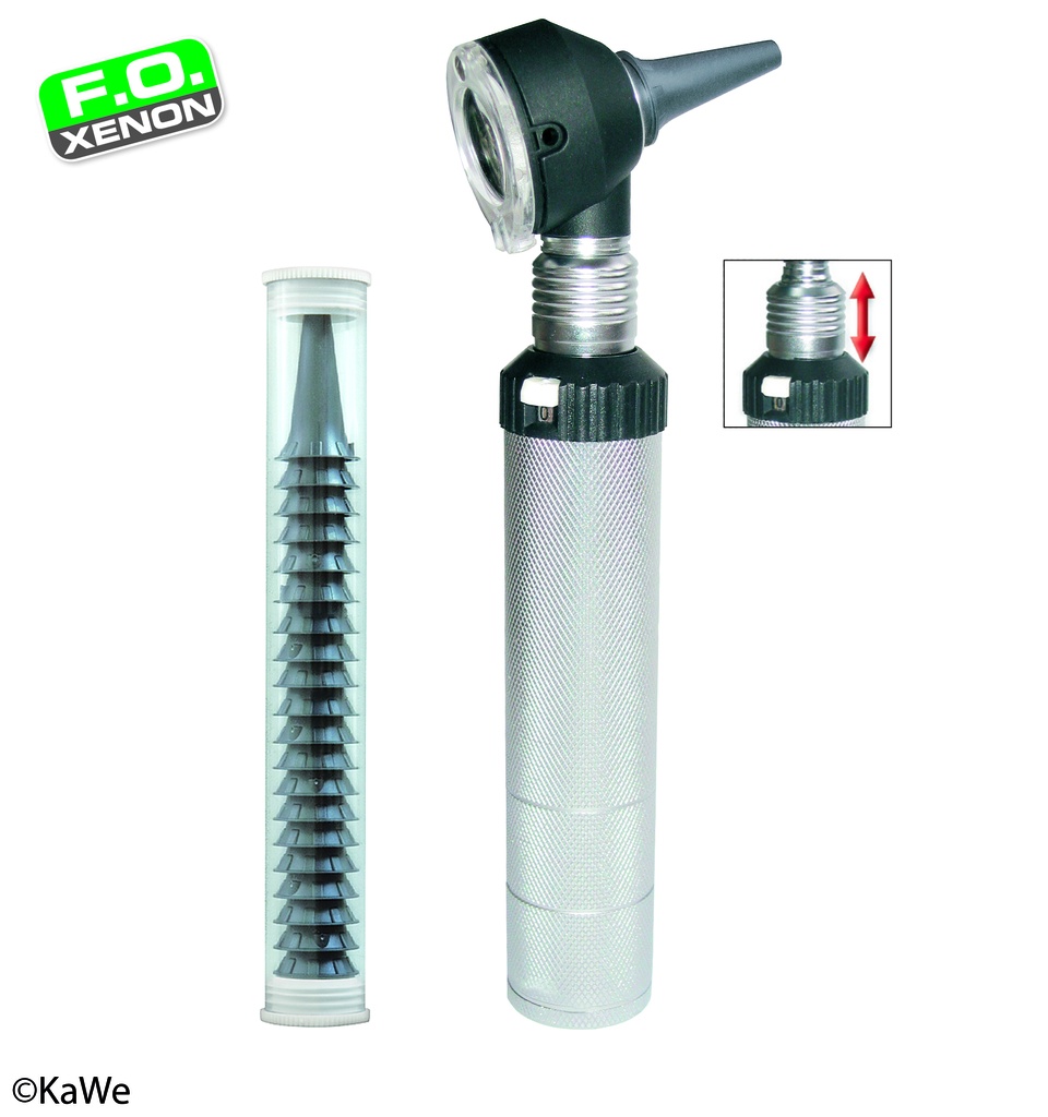 KAWE Combilight Otoscope F.O.30 2.5V Complete Set