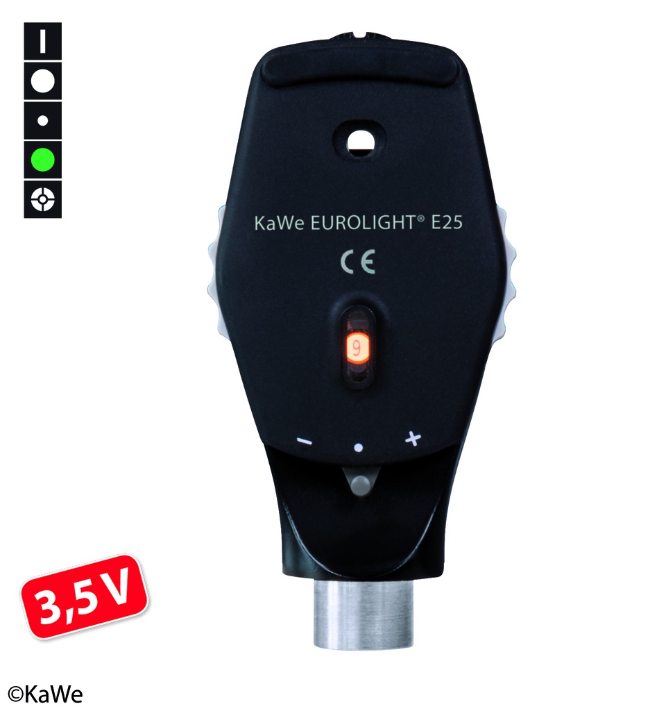 KAWE Ophthalmoskop-Kopf E25