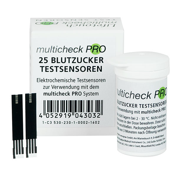 LIFETOUCH MultiCHECK Pro Blood glucose sensors