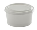 AMPRI Zahnprothesen Becher, 270ml einmal mit Deckel