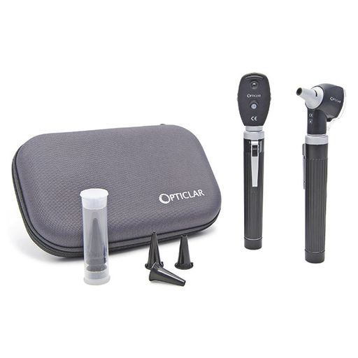 [19912-01] OPTICLAR LED Taschen-Instrument Set Ophthalmoskop+Otoskop