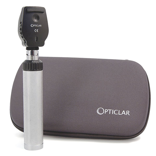 OPTICLAR LED Pro Ophthalmoskop Set