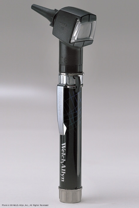 WELCHALLYN Pocket Professional Junior Otoskop inkl. Handgriff und Etui