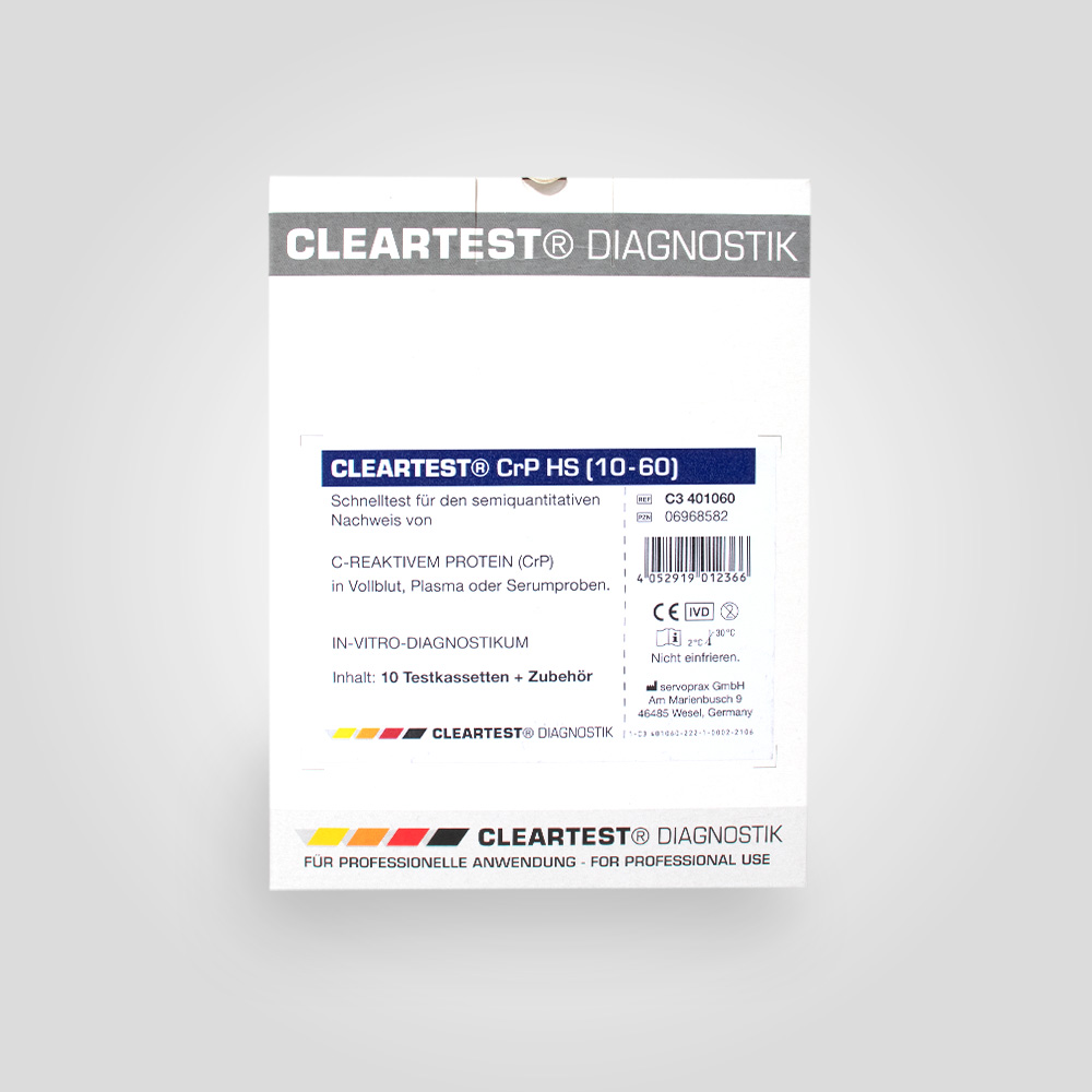 CLEARTEST CrP HS (10/60) Rapid Test