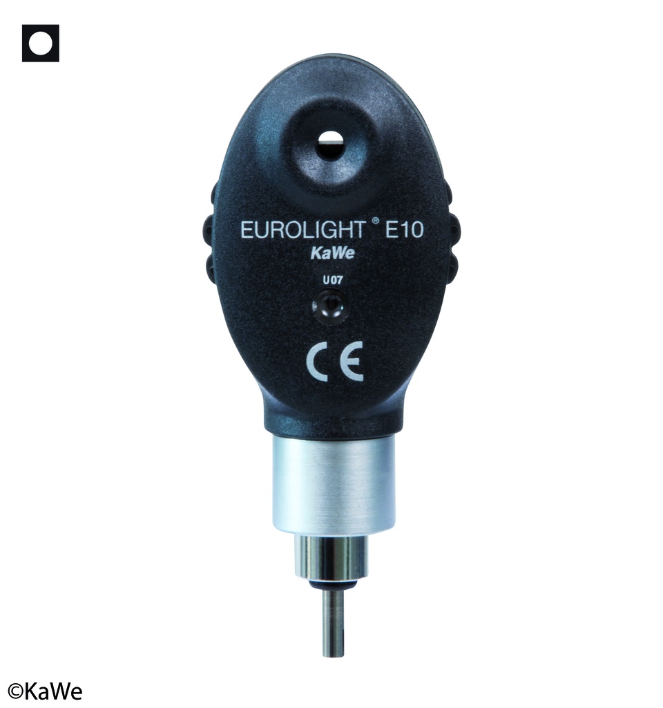 KAWE Kopf inkl. Lampe für Eurolight Ophtalmoskop E10 2,5V