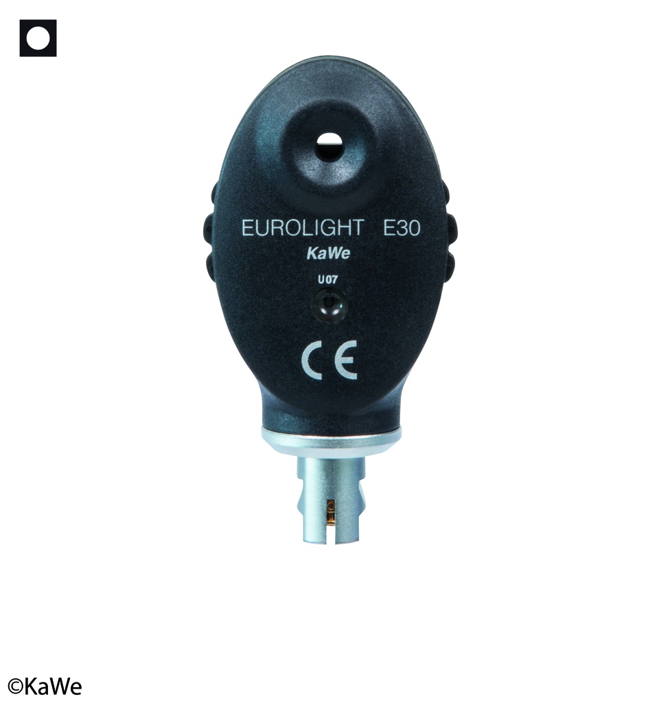 KAWE Kopf inkl. Lampe für Eurolight Ophtalmoskop E30 2,5V