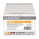 CLEARTEST Strep B Kassettentest 10 Teste