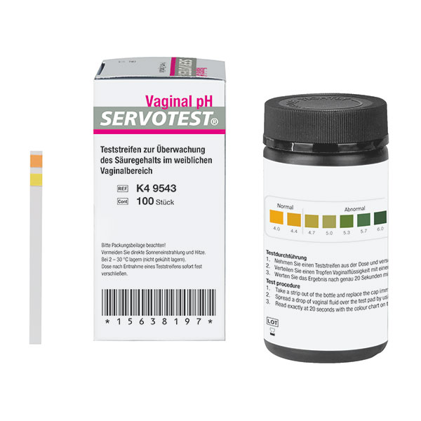 SERVOPRAX Servotest Vaginal pH-Teststreifen