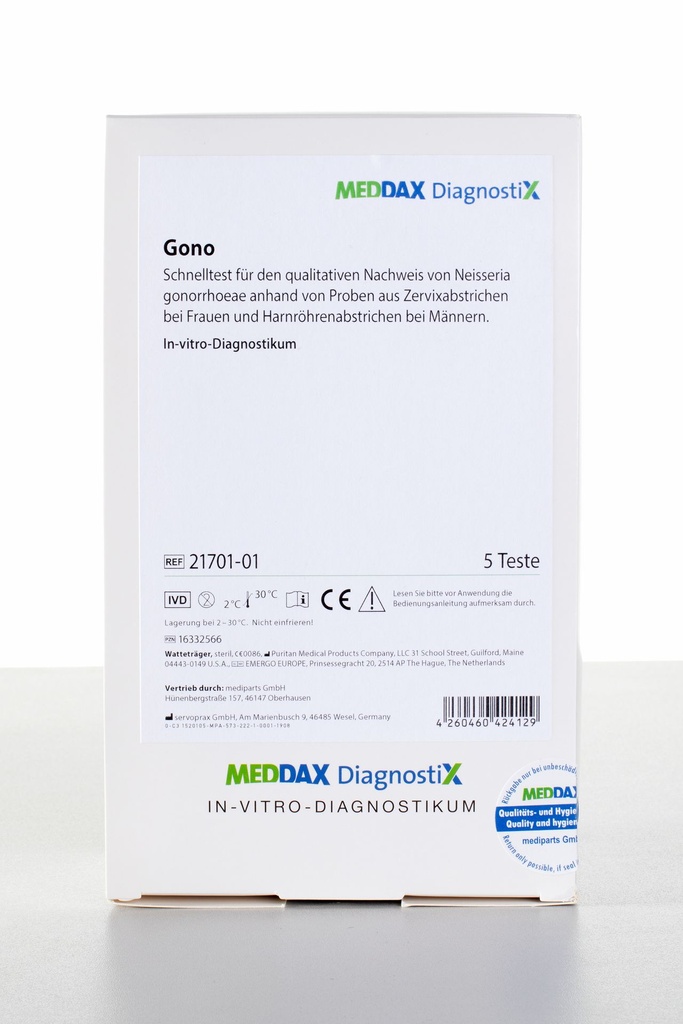 MEDDAX DIAGNOSTIX Gono Rapid test