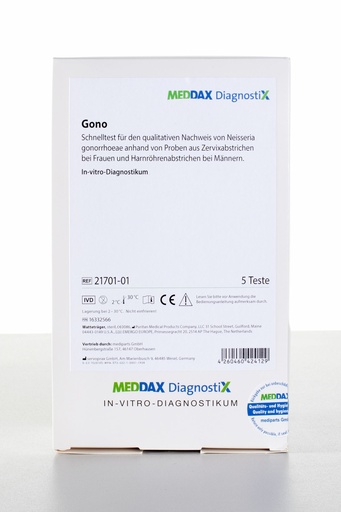 [21701-01] MEDDAX DIAGNOSTIX Gono Rapid test