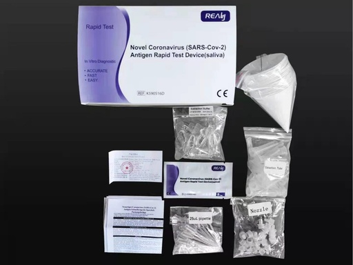 [23198-01] REALY TECH SARS-Cov-2 Antigen Schnell-Test Spucktest