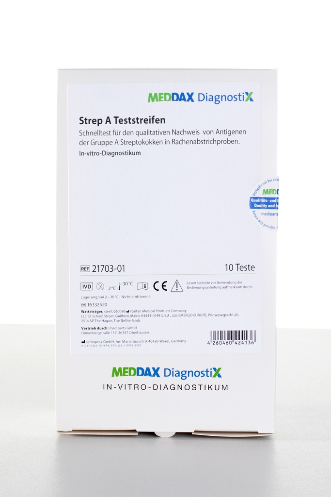 MEDDAX DIAGNOSTIX Strep A Rapid test