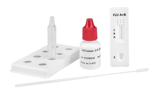 [24939-01] CLEARTEST Influenza A+B, 10 tests, import