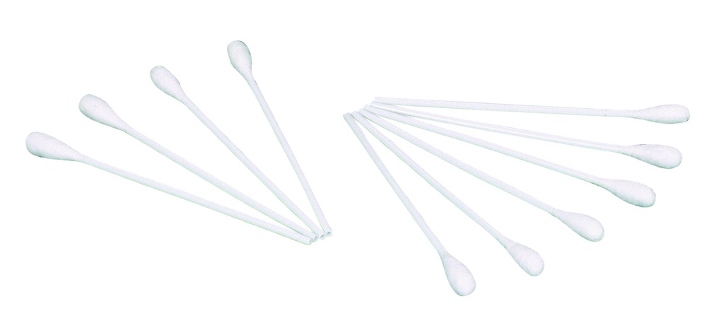 AMPRI Cotton swabs 150mm long, 50 pieces