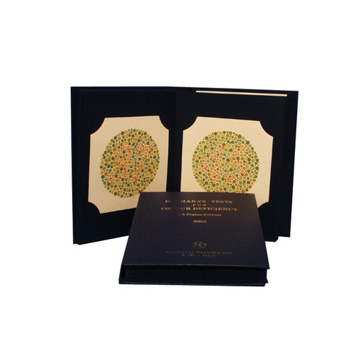 [19141-01] OCULUS Farbtafeln nach Ishihara mit 14 Tafeln, gebunden