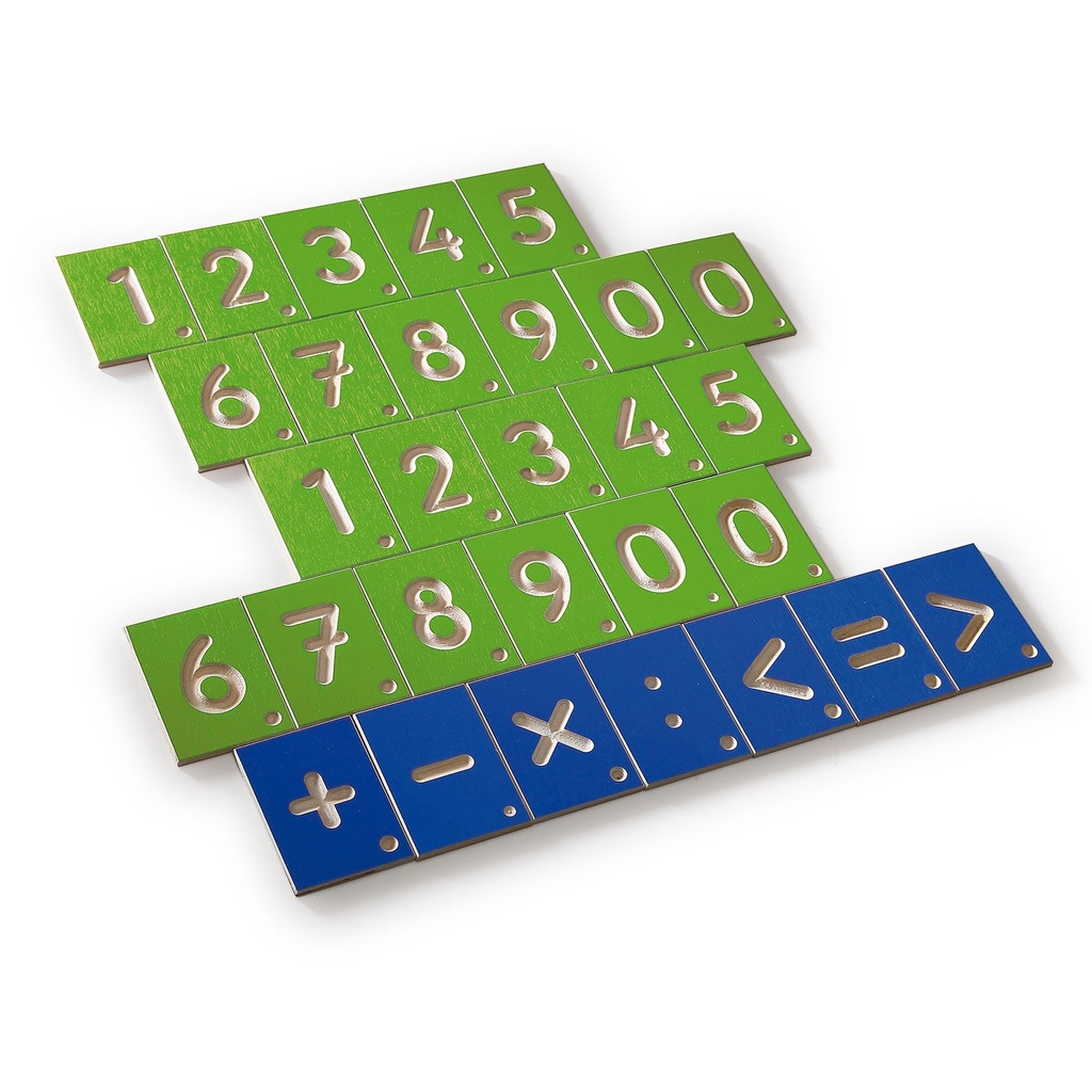 ERZI Learning Game Numbers, 29 parts