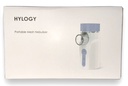 Hylogy portable inhaler nebulizer inhalation device with mouthpiece and mask.