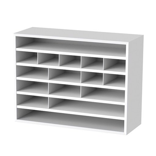 [13057-01] HAEBERLE Organisationsschrank COMPACT weiß