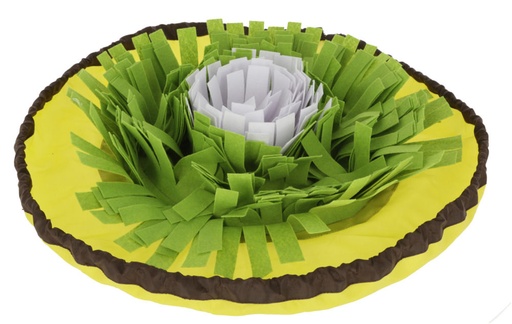 [22704-01] KERBL Snuffle mat Bowl yellow/ green/ white