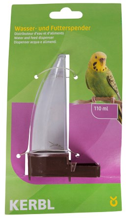 KERBL Wasser- und Futterautomat, 110 ml
