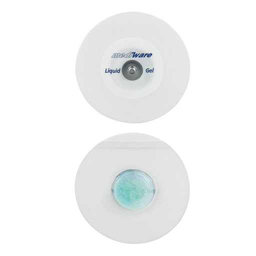 MEDIWARE Schaumstoff-Elektrode Ø 55 mm Druckknopf-Anschluss