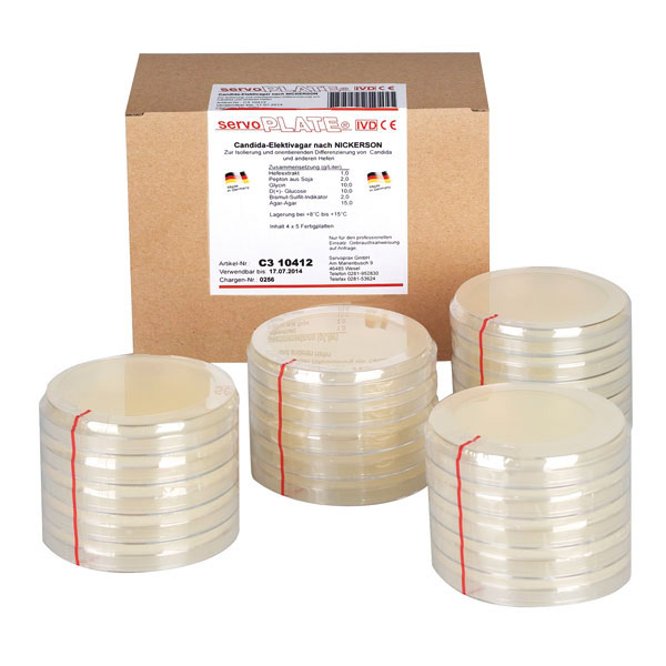 SERVOPRAX servoPLATE Culture media