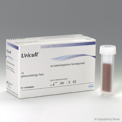 [11822-01] ROCHE Uricult, CLED-Agar / MacConkey-Agar, halbqualitativ