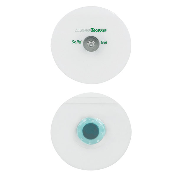 MEDIWARE Foam electrode Ø 50 mm Snap button connection