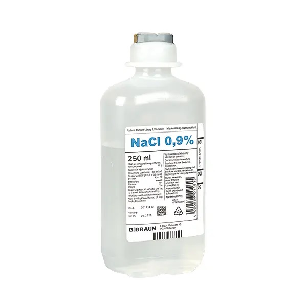 B.BRAUN Saline 0.9% Isotonic Ecoflac Plus, 10x 500 ml
