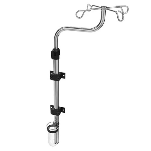 [25569-01] SERVOPRAX Wand-Infusionshalter gebogen