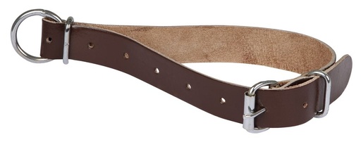 [22502-01] KERBL Halsriemen Leder 2,5 x 65 cm