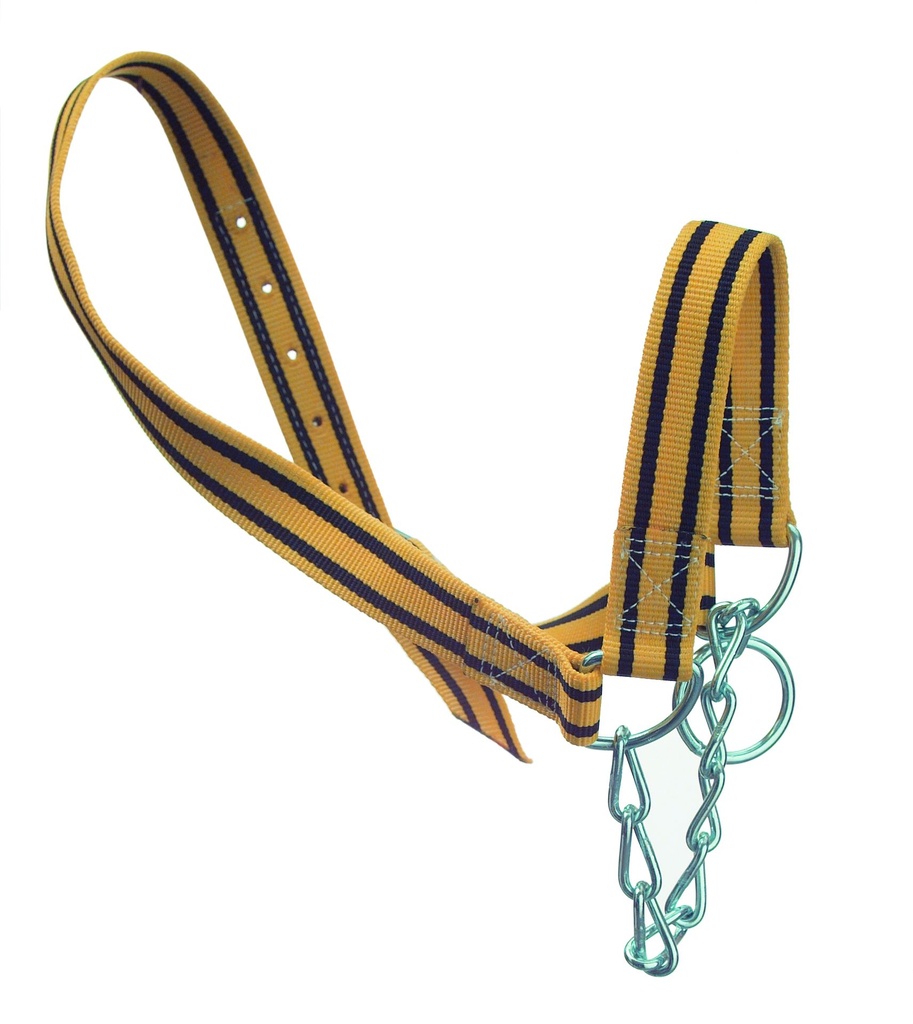GÖBEL Cow halter with chin chain
