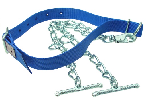 [24034-01] GÖBEL Trevira Tether / Neck strap blue