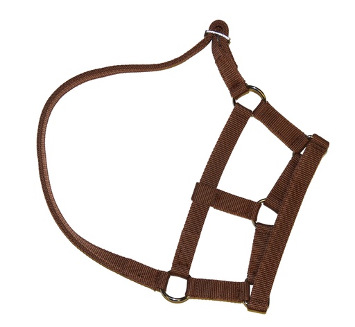 [24038-01] GÖBEL Head halter for sheep & rams Nylon dark red
