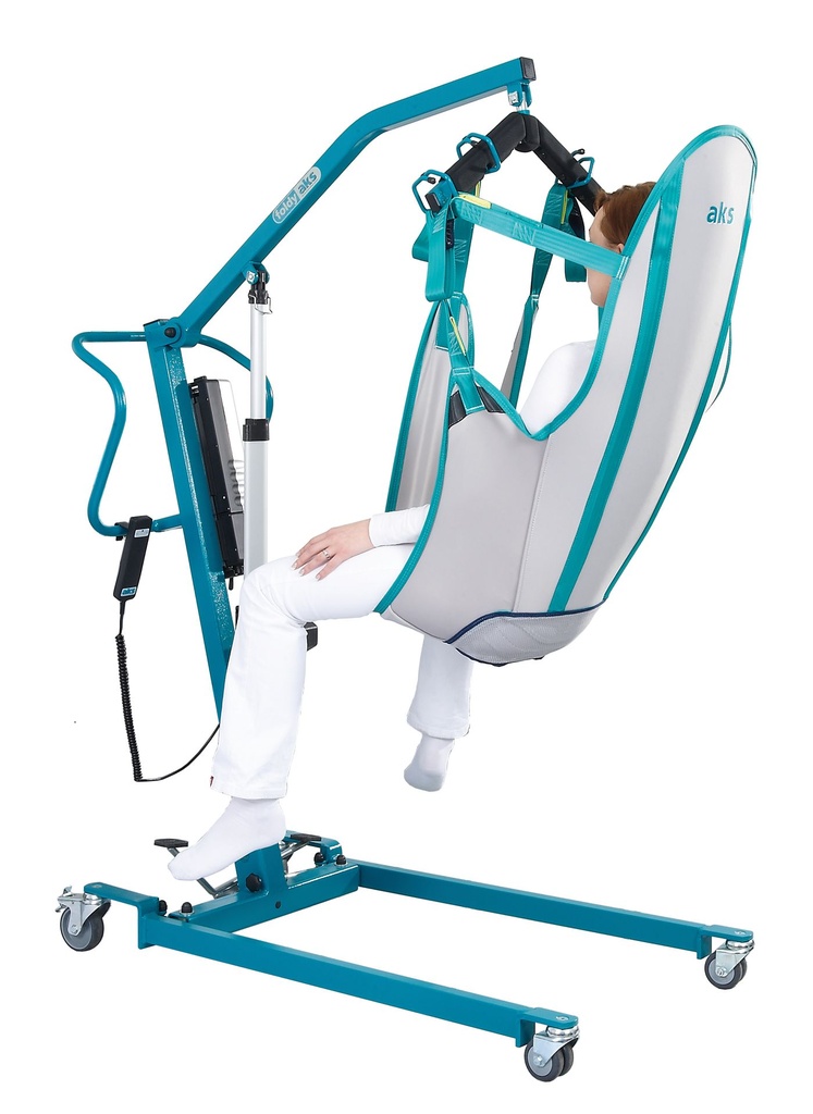 AKS Standard strap with back reinforcement and integrated headrest