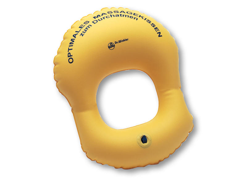 DR.WINKLER Optimales Massagekissen aufblasbar  ca. 35 x 29 cm