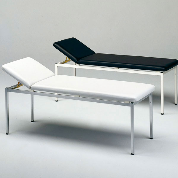 SCHMITZ varimed A Examination couch Model 211.118 with synthetic leather Comfort titanium grey