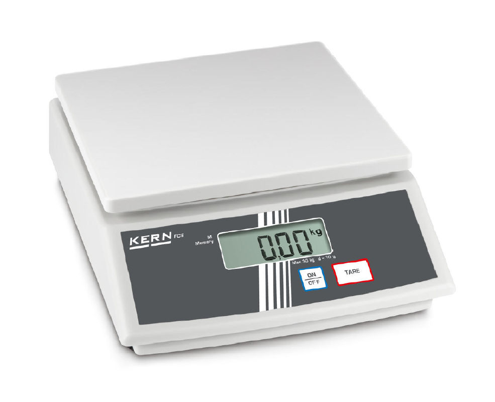 KERN Tischwaage FCE 30K10N bis 30 kg (10 g)