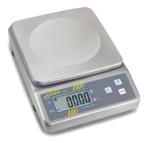 [21277-01] KERN Stainless steel bench scale FOB 6K2 up to 6 kg (2 g)